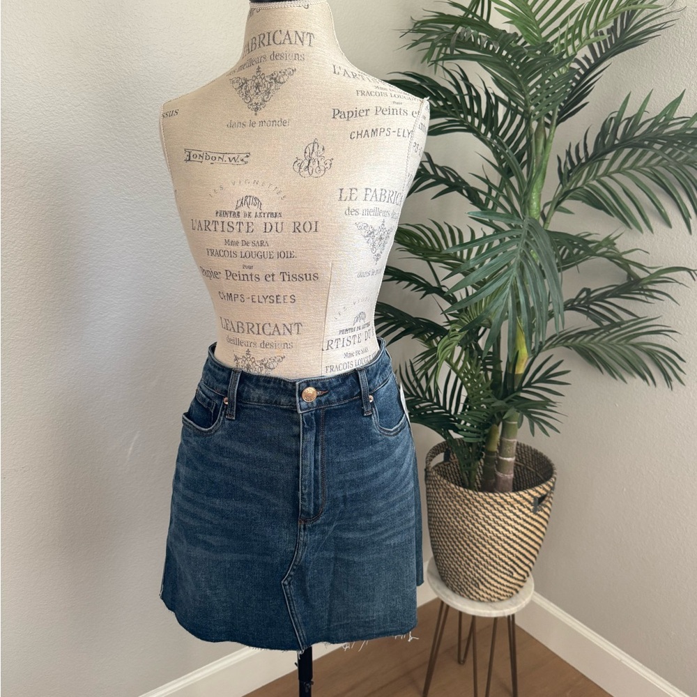 Nordstrom Classic Blue Jean Skirt